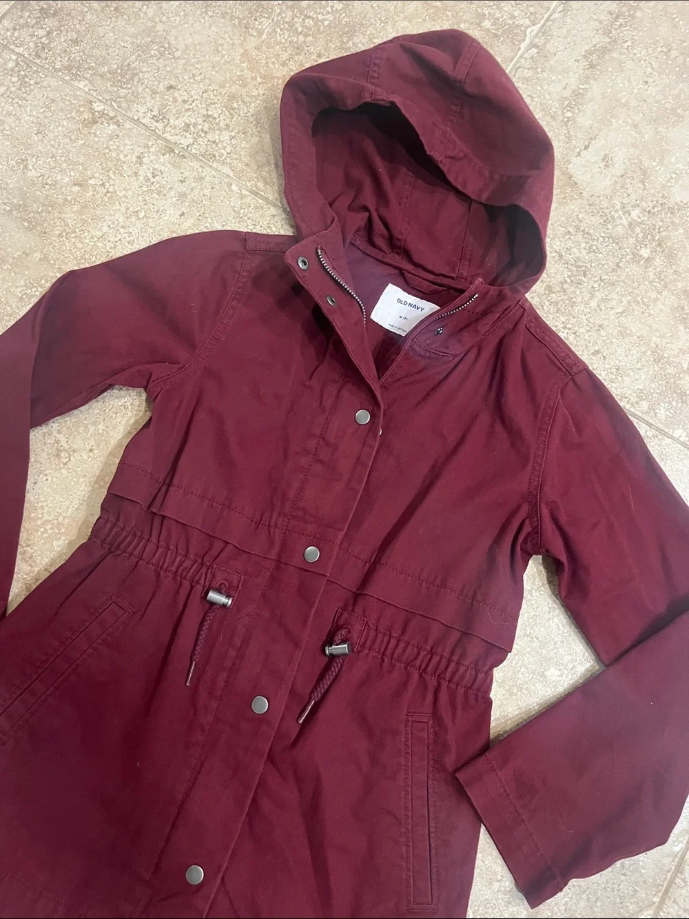 Old Navy hooded raincoat
